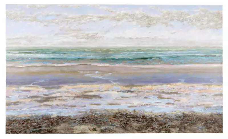 'Seaflower', 120 x 200 cm, peinture à l'huile. Vendu