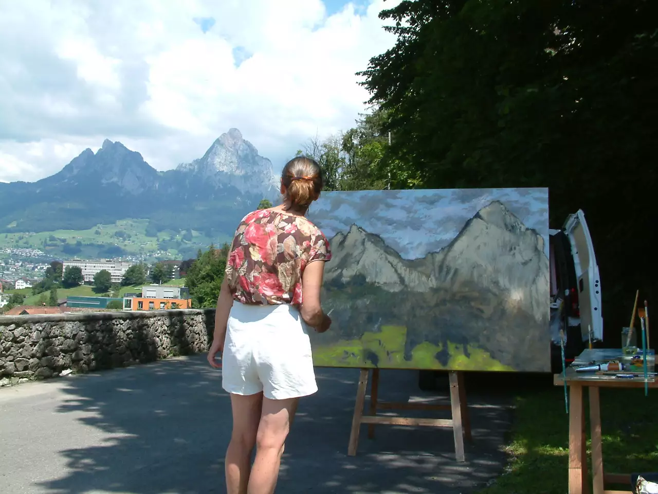 Olympstrasse, Brunnen, CH - im Freien - Kontakt